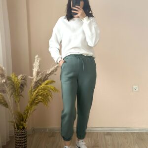 Yeşil Renk Eşofman Altı